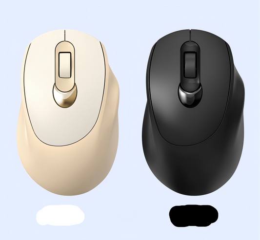 🖱️Q8 Wireless Silent Mouse – Silent, Rechargeable, Dual-Mode (Bluetooth + USB)