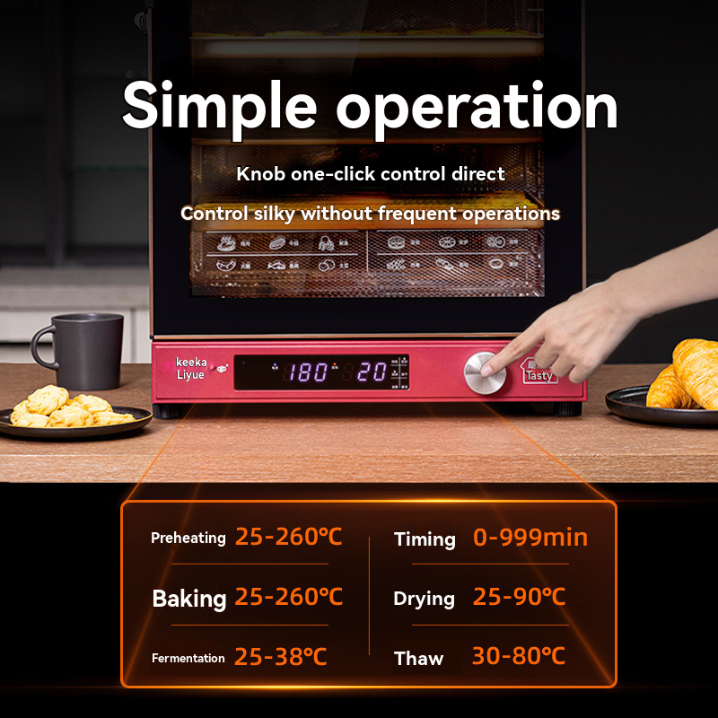 120L Professional Smart Bread Oven | Even Heating · Intelligent Control · Large Capacity Baking Masterpiece